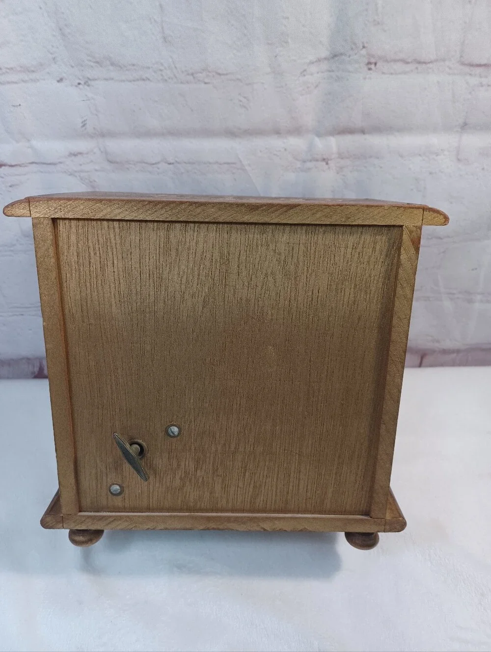 vintage french provincial 3 drawer musical jewelry box shabby chic ornate